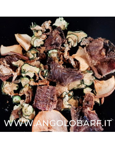 Essiccato completo: bovino, zucchine, finocchi, mela