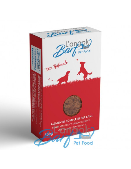 Cervo con bieta, camomilla e papaya